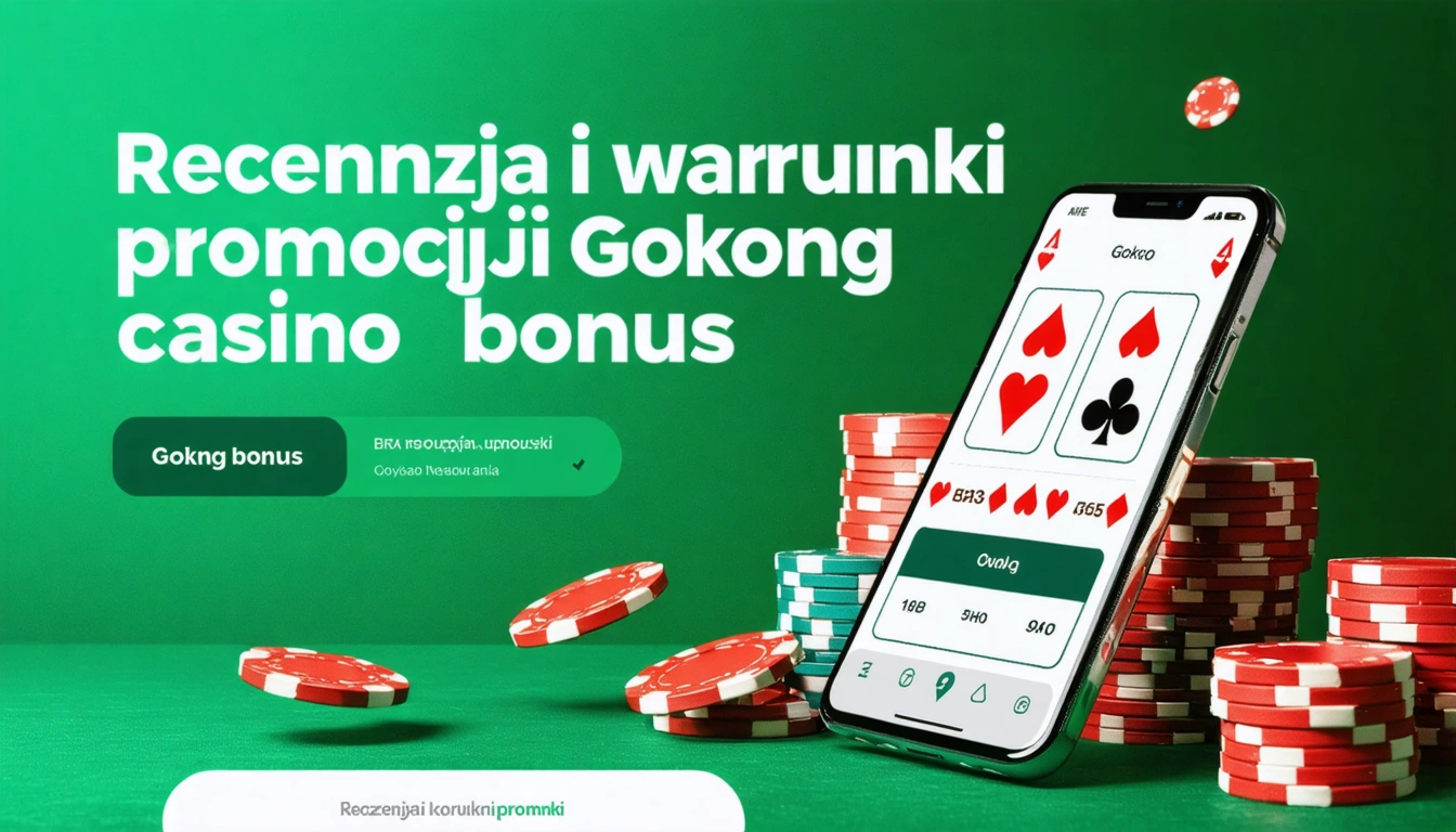 Recenzja i warunki promocji Gokong casino bonus