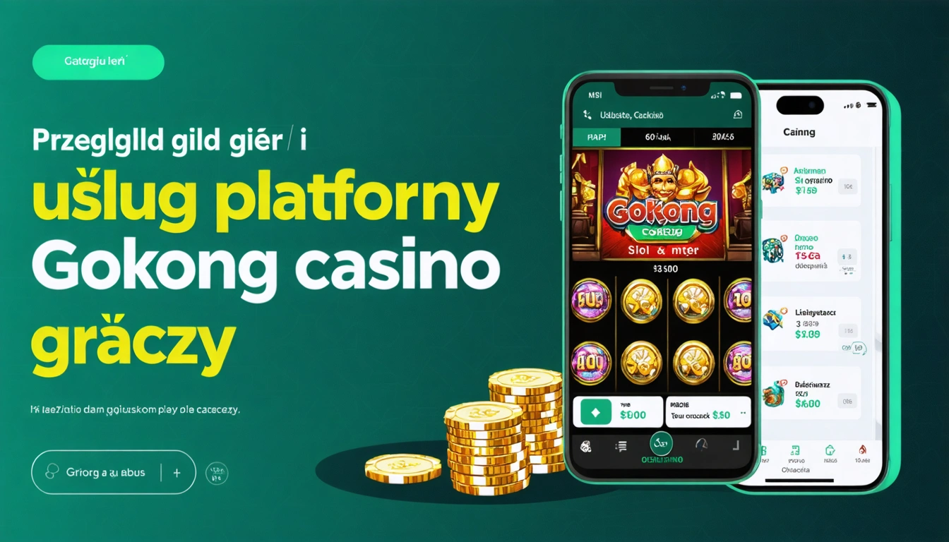 Przegląd gier i usług platformy Gokong casino dla graczy